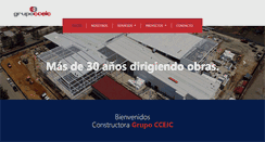 Desktop Screenshot of grupocceic.com